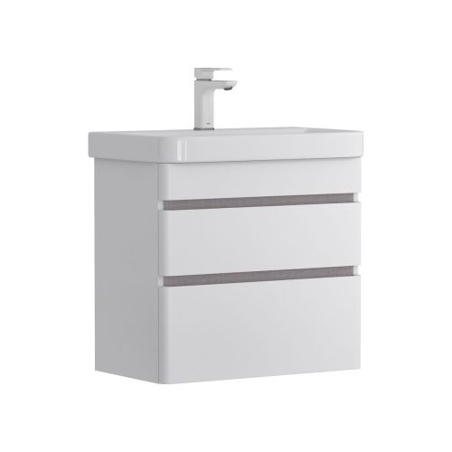 Тумба для ванны подвесная EQUIL Soldi Sf 70.2Y tpSOLDI70.2Y-04 с раковиной Nice 70 9595-70