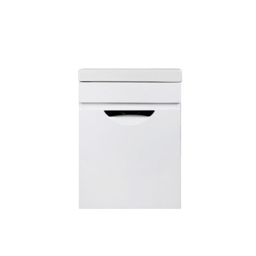 Тумба подвесная AGATA Никас 40 АТ40-637 с раковиной Como 40 S-UM-COM40/1-w