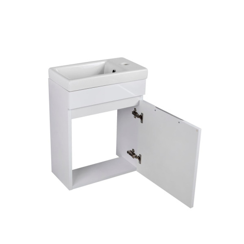 Тумба подвесная AGATA Никас 40 АТ40-637 с раковиной Como 40 S-UM-COM40/1-w