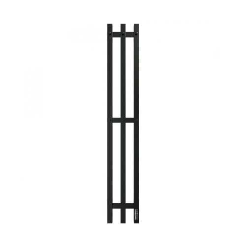 Полотенцесушитель электрический 110 Вт Grois TRIO GR-128 190х1200 П3 black mat R