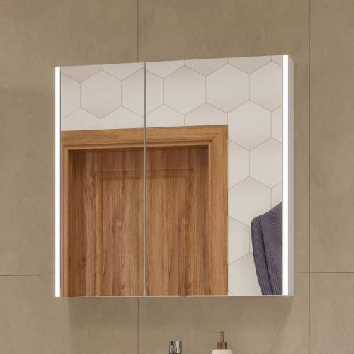 Шкаф зеркальный Prime LED 80 szPRIME80