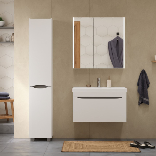 Шкаф зеркальный Prime LED 80 szPRIME80