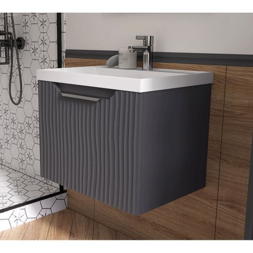 Тумба подвесная Mirage 60.1Y tpMIRAGE60.1Y-07 + Органайзер OrgMirage60-16 с раковиной Prime 60 78857