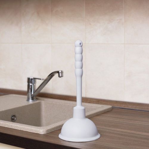 Вантуз конический 1VN136R219_0202 диаметр 136 мм, ручка пластмассовая h=219 мм