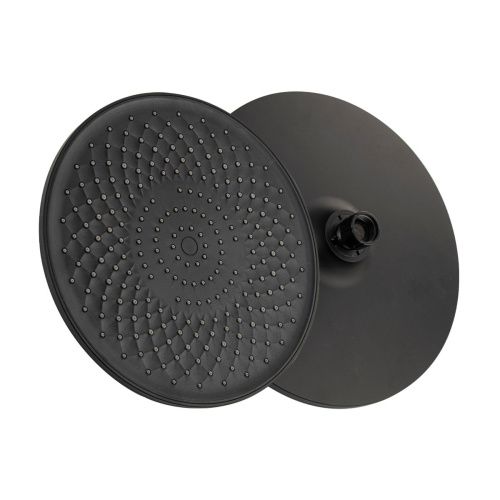 Лейка тропический душ GFmark 6142 черный, пластик