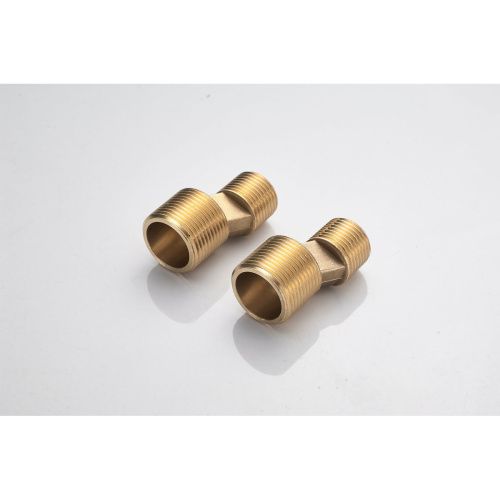 Смеситель для ванны Knotlor Stable KN-22/WY с коротким изливом, белый матовый