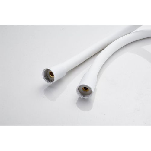 Смеситель для ванны Knotlor Stable KN-22/WY с коротким изливом, белый матовый