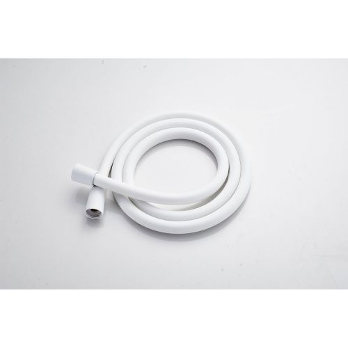 Смеситель для ванны Knotlor Stable KN-22/WY с коротким изливом, белый матовый