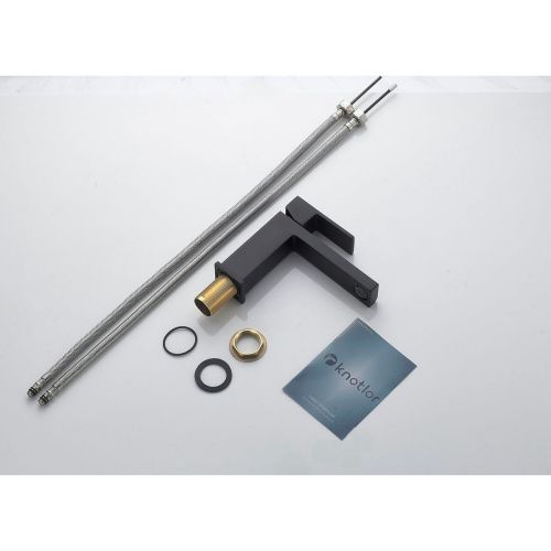 Смеситель для раковины Knotlor Stable KN-20/BL черный