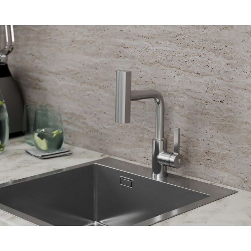 Смеситель для кухни RUSH Tinos TI3732-17 хром, с поворотным аэратором, 4 режима