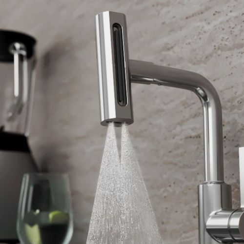 Смеситель для кухни RUSH Tinos TI3732-17 хром, с поворотным аэратором, 4 режима