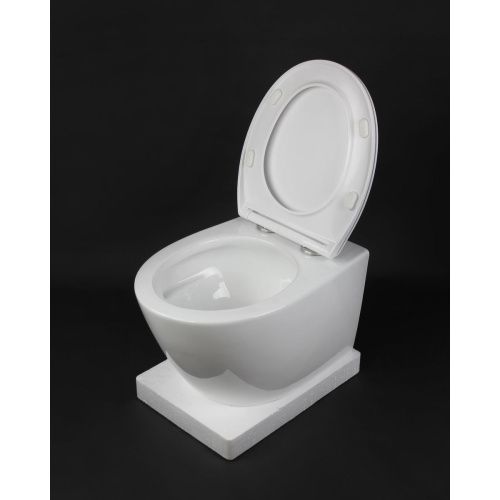 Унитаз подвесной (Торнадо) Knois KN9722003, с крышкой Soft-close 530х360х360