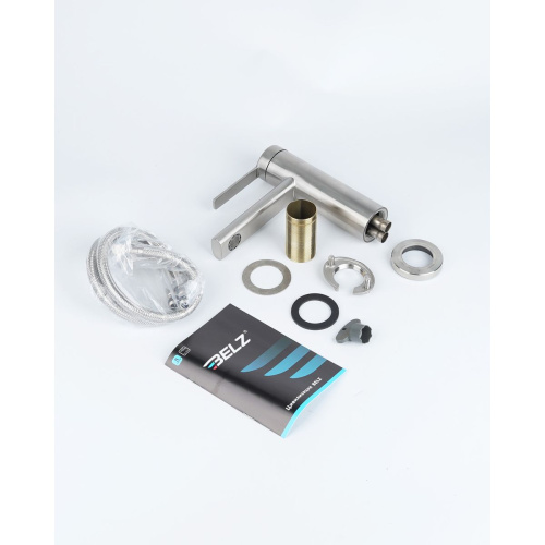 Смеситель для раковины BELZ B10813-1 сатин