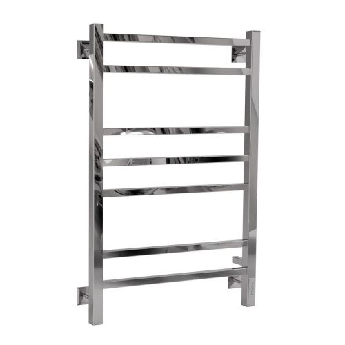 Полотенцесушитель электрический 139 Вт LIGRO ЛК-1-01 (2+3+2) 800*500 нерж., диммер, скрытое подключение, шнур