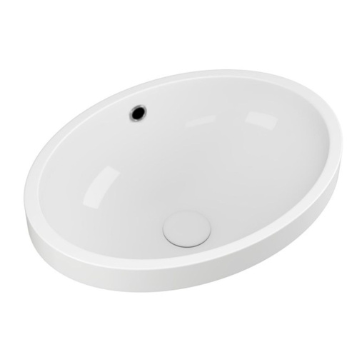 Раковина под столешницу D&K Venice DT1021716, белый 605*440*205 мм, Накладные раковины, , D&K