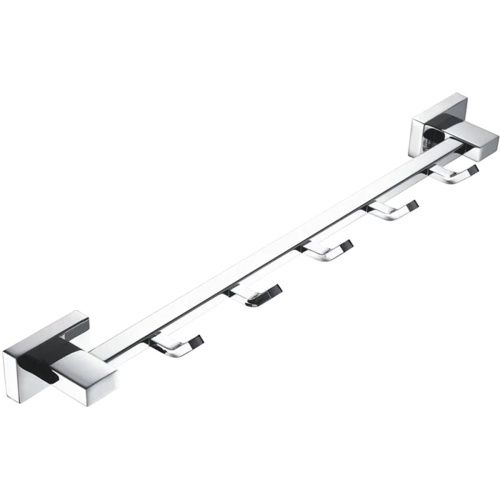 Планка с 5-мя крючками для ванной комнаты Shevanik SG5651 хром, Цвет хром, , Shevanik