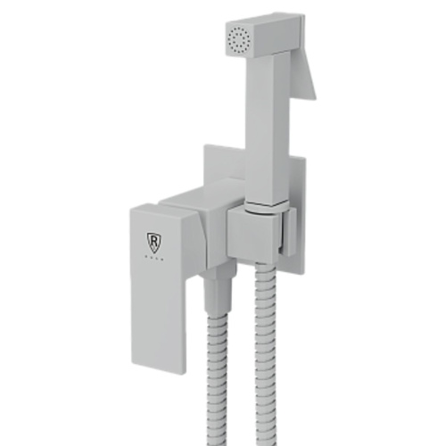 Смеситель c гигиеническим душем встраиваемый RUSH Thira TR3635-99White, белый, Коллекция Thira, , RUSH