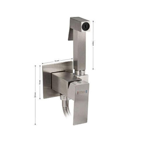 Смеситель для бидe встраиваемый GFmark 20725 из нержавеющей стали, Смесители для биде, Китай, Санакс