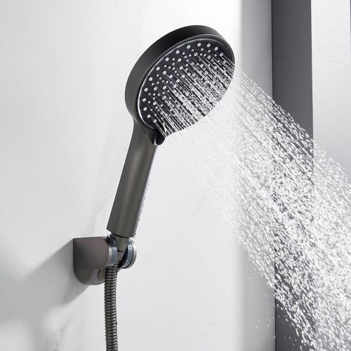 Cмеситель для ванны Shevanik S4322T оружейная сталь, Коллекция S43, , Shevanik