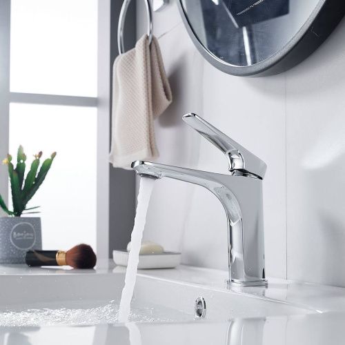 Смеситель для раковины Shevanik S4201 хром, Коллекция S42, , Shevanik