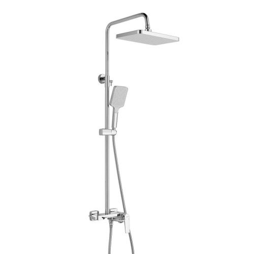 Душевая система Shevanik S4226 верхний душ, лейка, хром, Коллекция S42, , Shevanik