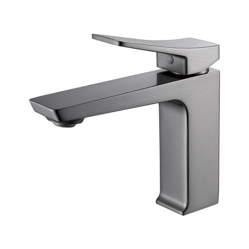 Cмеситель для раковины Shevanik S4401T оружейная сталь, Коллекция S43, , Shevanik