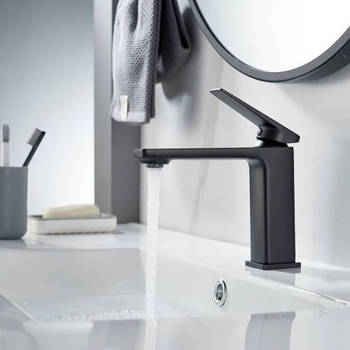 Cмеситель для раковины Shevanik S8901H-1 черный, Коллекция S89, , Shevanik