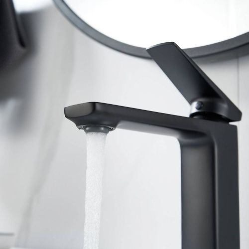 Cмеситель для раковины Shevanik S8901H-1 черный, Коллекция S89, , Shevanik