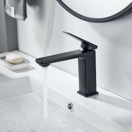 Cмеситель для раковины Shevanik S8901H-1 черный, Коллекция S89, , Shevanik