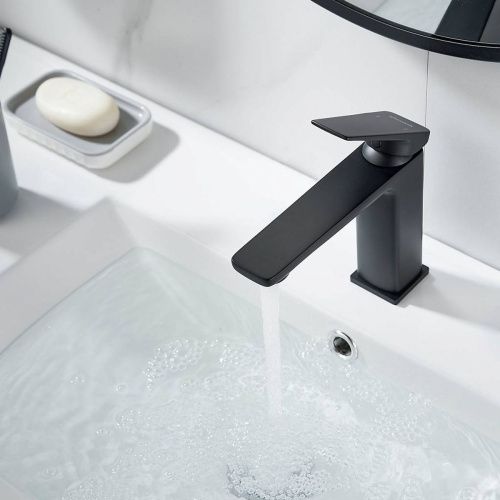 Cмеситель для раковины Shevanik S8901H-1 черный, Коллекция S89, , Shevanik