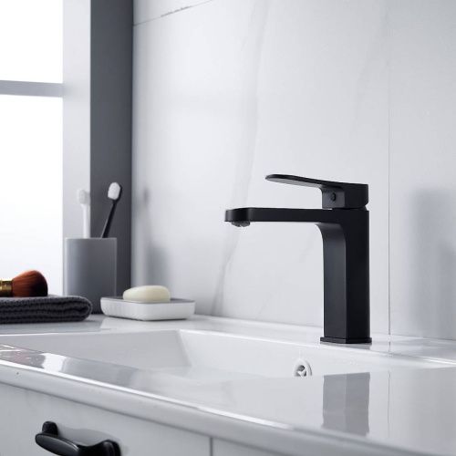 Cмеситель для раковины Shevanik S4501H черный, Коллекция S45, , Shevanik