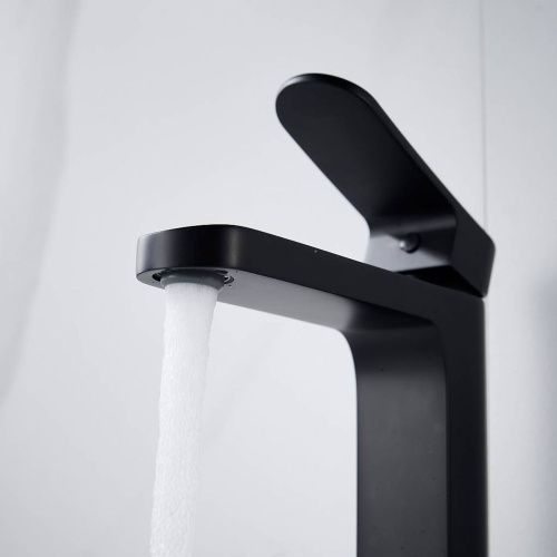 Cмеситель для раковины Shevanik S4501H черный, Коллекция S45, , Shevanik