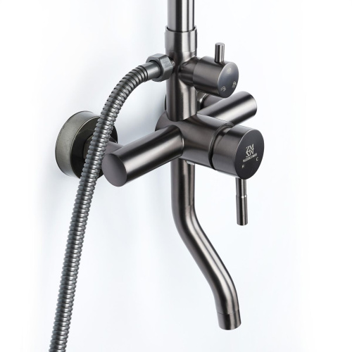 Душевая система Wasser Zimmer ZM-7728-18Q графит
