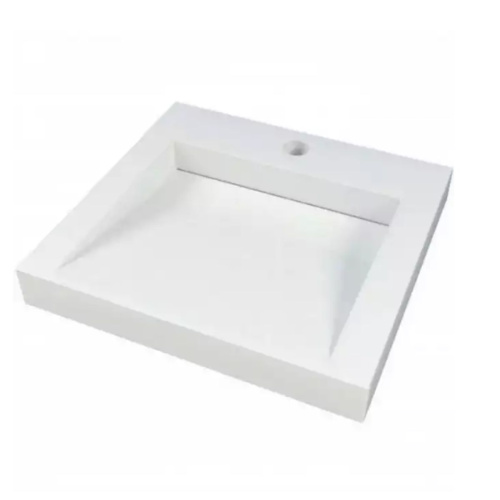 Раковина Блюз 50 Белый 5032600 с кронштейном и сифоном, щелевой слив