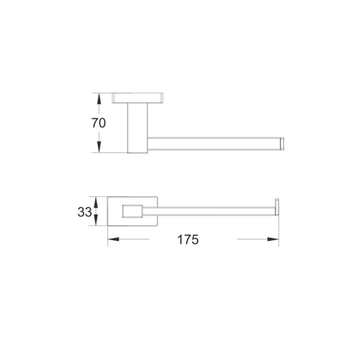 Держатель для туалетной бумаги Shevanik SG5615 хром (30)