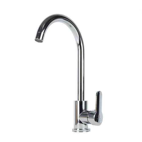 Смеситель для кухни Wasser Zimmer ZM-7721-2-747 нержавеющая сталь, хром, SUS304