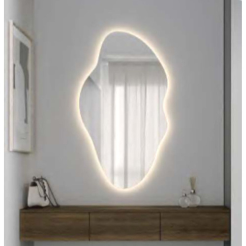 Зеркало Phantom LED 600х1100 с датчиком движения и холодной подсветкой (реверсивное) ЗЛП4819