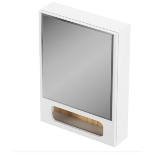 Шкаф зеркальный AGATA АШ50-431 Скай 50 дуб сонома