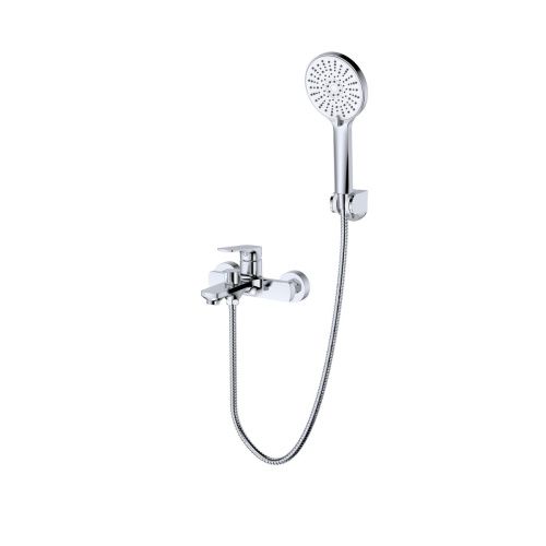 Смеситель для ванны GROSS AQUA Prado 2878828C с коротким изливом