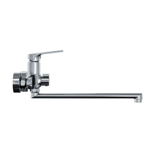 Смеситель для ванны GROSS AQUA Prado 7578828C-35F с длинным изливом 350 мм