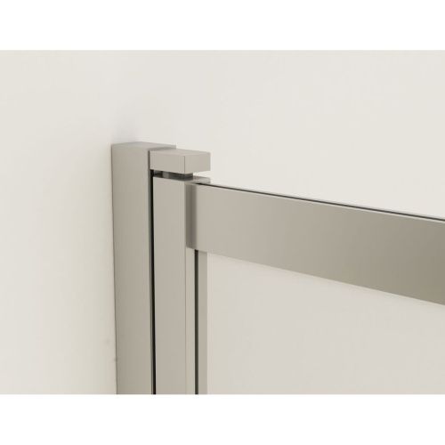 Шторка на ванну Vincea VSB-1E100CLB 1000*1450, черный, стекло прозрачное