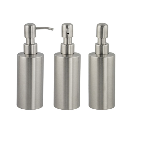 Дозатор для жидкого мыла настольный Санакс 22076  SUS 304, сатин