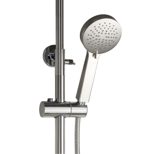 Душевая стойка без смесителя BRIMIX 30852 SUS 304, сатин