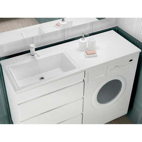 Раковина Марсал 140 левый 5218140 без кронштейна 1398х486х143 мм