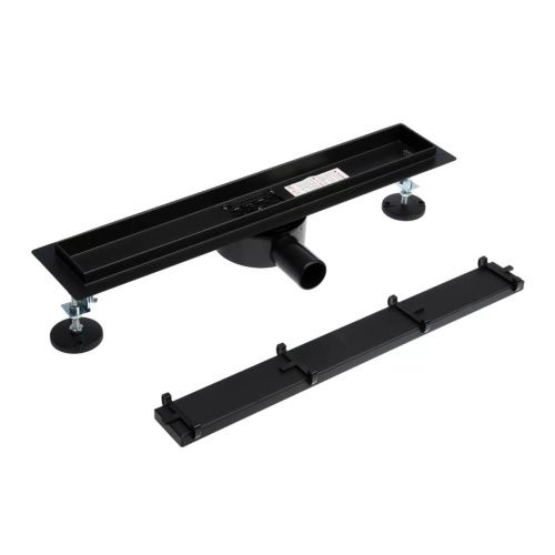 Желоб водоотводящий 500х70 мм TIM BAD555002 с поворотным фланцем 360°C, комбинированный затвор (1/4)