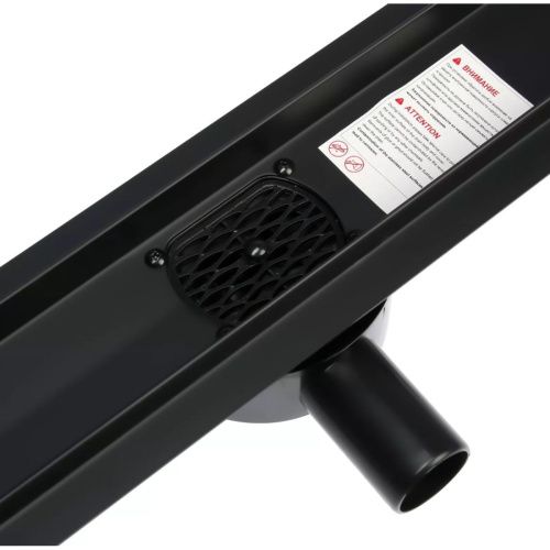 Желоб водоотводящий 800х70 мм TIM BAD558002 с поворотным фланцем 360°C, комбинированный затвор (1/4)