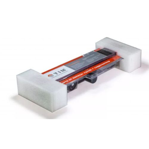 Желоб водоотводящий 400х70 мм TIM BAD464002BK сухой + гидрозатвор, черный матовый (1/4)