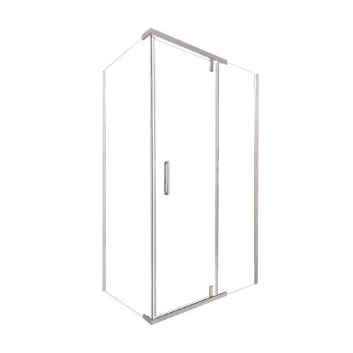 Душевой уголок OLIVE'S VIAR VR-128CS-SW-C (1200*800*1950мм) прямоугольный, прозрачное стекло 6мм, хром