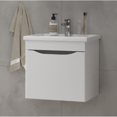 Тумба для ванны подвесная VOLNA Lake 50 tpLAKE50.1Y, 1 ящик с раковиной Lake 50