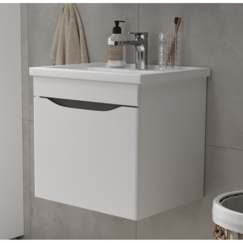 Тумба для ванны подвесная VOLNA Lake 50 tpLAKE50.1Y, 1 ящик с раковиной Lake 50